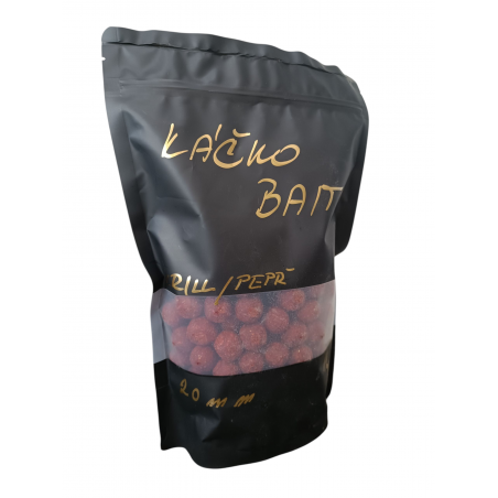 Boilies Krill/Pepř 20 mm od Káčko Baits
