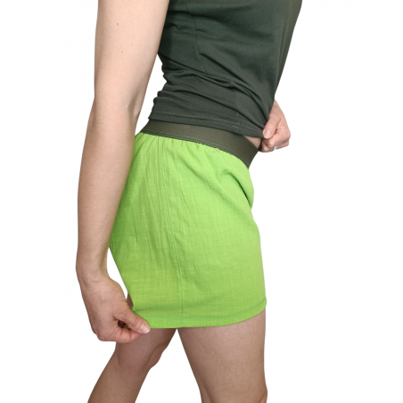 Unisex bavlněnolněné trenky Marcel