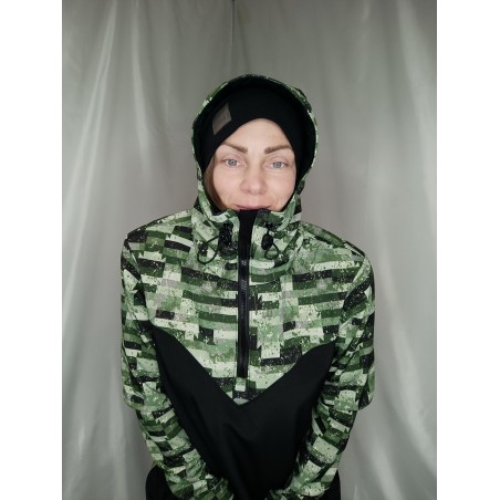 Dámské softshellové šaty, kabát, bunda