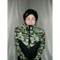 Dámské softshellové šaty, kabát, bunda